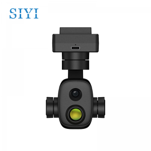 SIYI ZT6 4K 8MP 6X Digital Zoom Dual Sensors Thermal Imaging Temperature Measuring Gimbal Camera