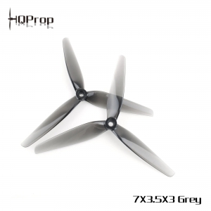 HQProp 7X3.5X3 Light Grey (2CW+2CCW)-Poly Carbonate