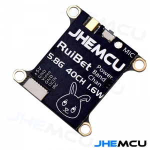 JHEMCU RuiBet Tran-3016W 5.8GHZ 1.6W image transmission wireless video transmission supporting audio transmission