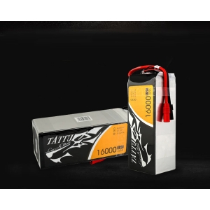 Tattu 16000mAh 6s 15c 22.2V Lipo Battery Pack for Agriculture Drone