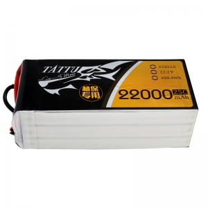 Tattu 22000mAh 6s 25c 22.2V Lipo Battery Pack for Agriculture Drone