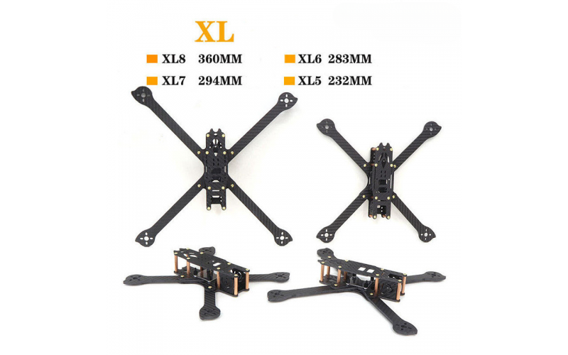 HSKRC XL5 XL6 XL7 XL8 XL9 Drone Frame