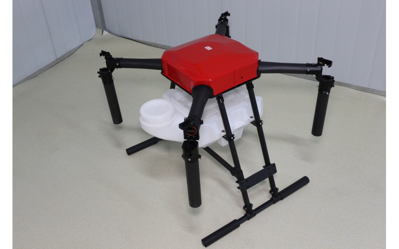 10L sprayer drone frame with tank 410 red head